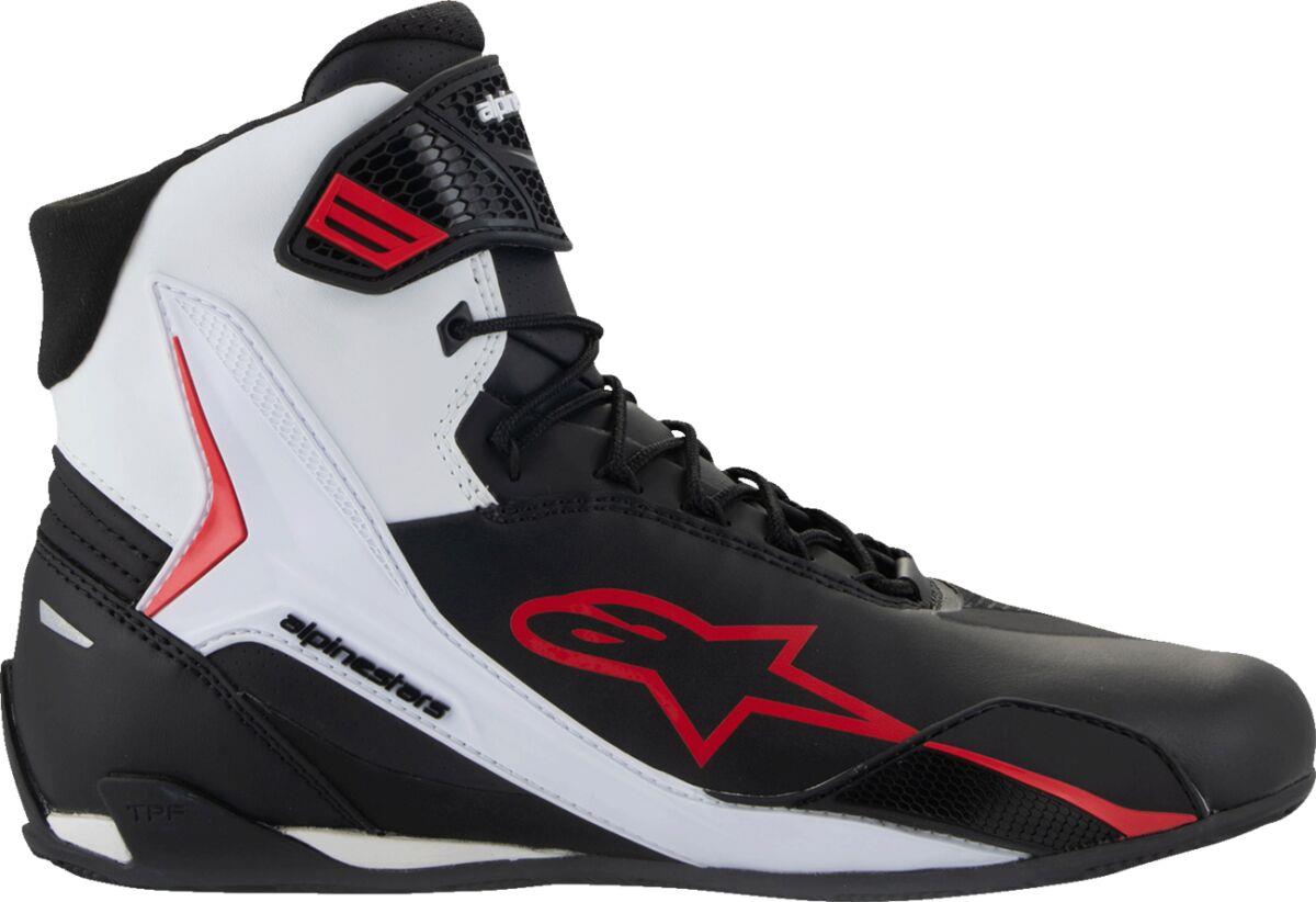 ALPINESTARS Faster-4 Shoes Black/White/Red