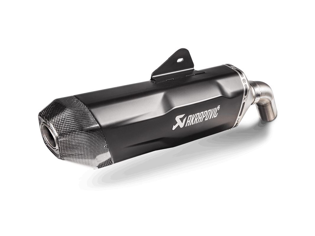 Akrapovic Slip-On Line Muffler TI/CF For BMW F 800 GS ABS 18-24 S-B9SO3-HFBFCTBL