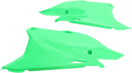 UFO SIDE PANELS KAWASAKI FLUO GREEN KA04729-AFLU