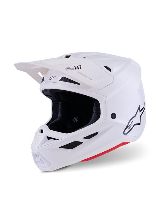 ALPINESTARS SM7 Helmet WHITE-GLO 2025 Model