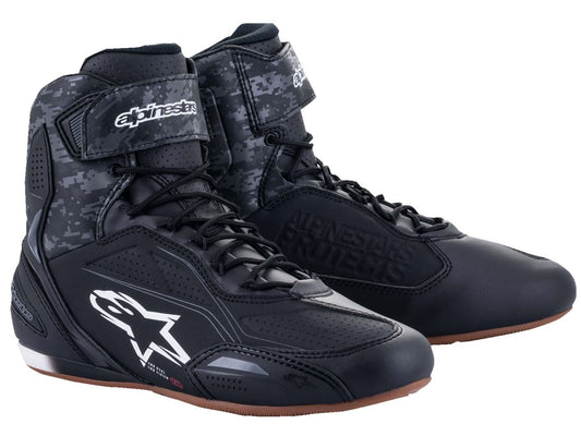 Alpinestars Faster-3 Shoes Black White