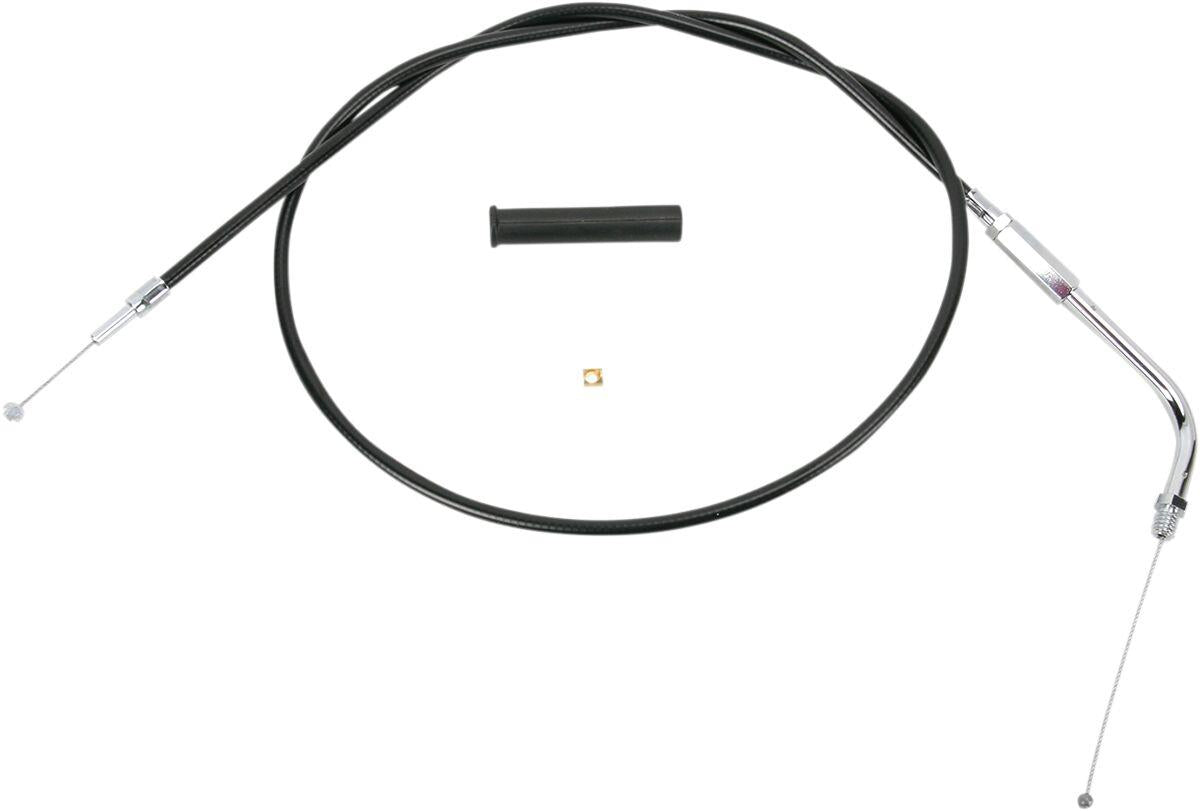 Drag Specialties Black Vinyl Cable For Harley FXD 1340 1992-1995 Black 4331000B