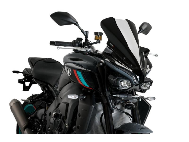 PUIG New Generation Touring Screen Black for Yamaha MT-10/MT-10 SP 22-25 21362N