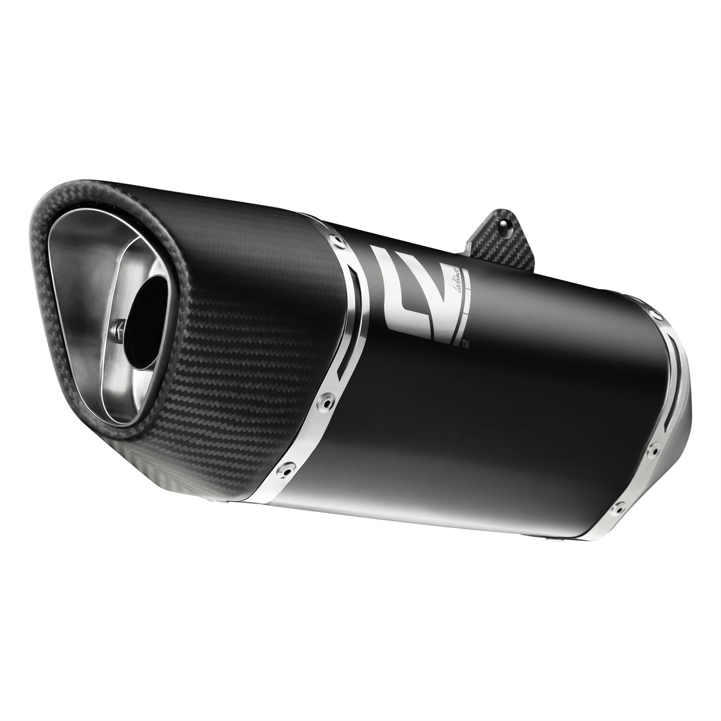 Leovince Muffler Lv-14 R For Kawasaki Z 900 20-24 Black Stainless Steel 15603b