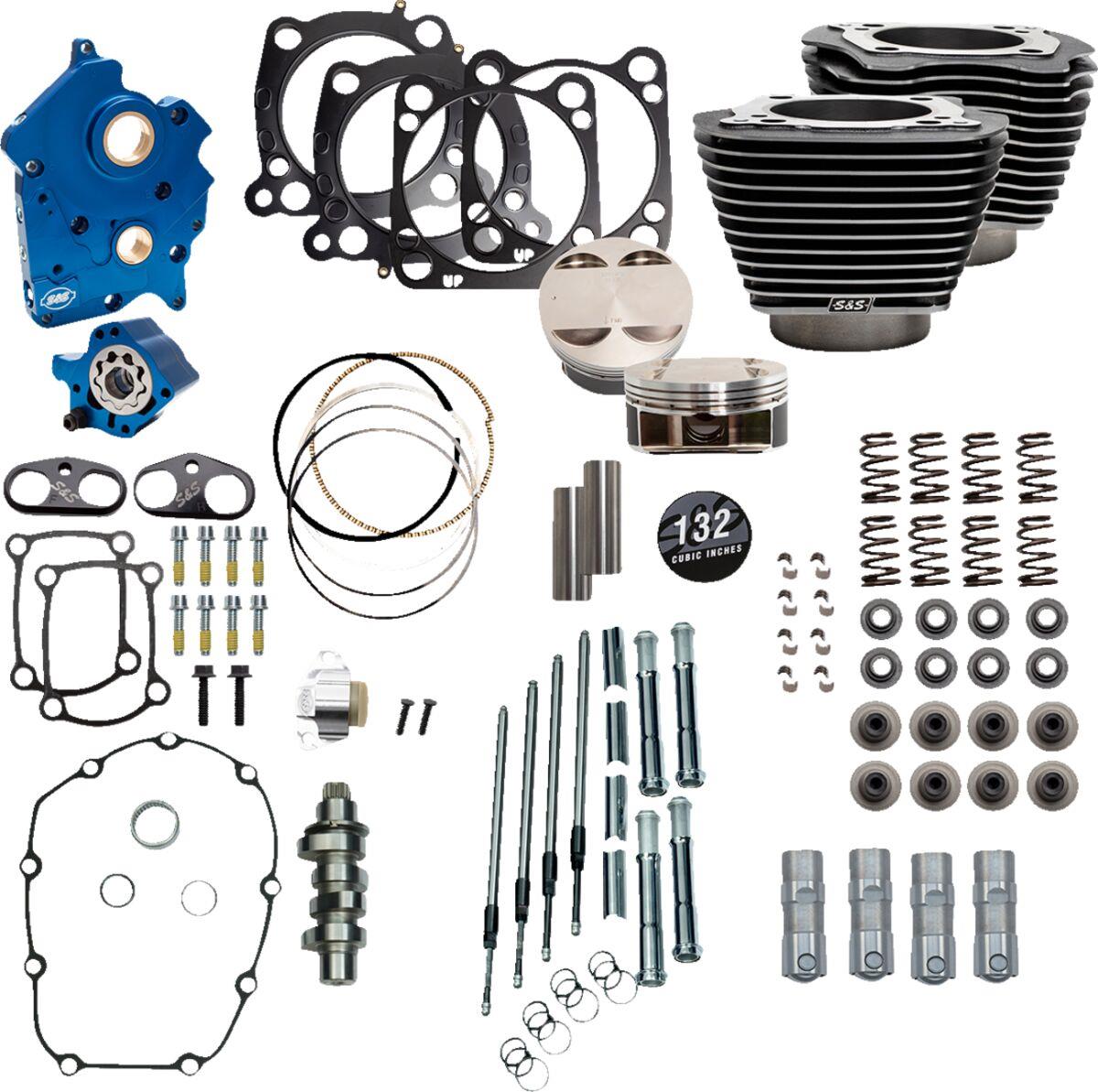 S&S Cycle 132" Engine Performance Kit For Harley FLHXS 1868 2017-2023 310-1237