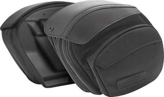 SADDLEMEN Saddlebag Black Expandable EX000968D
