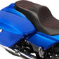 Drag Specialties Freedom Touring Seat For Harley FLHX 2023-2025 Black/Red 4715d