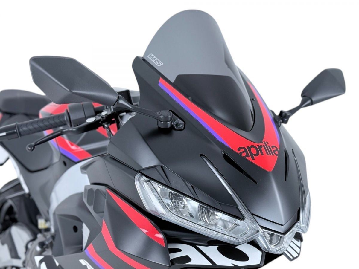 WRS Windscreen Dark Smoke Race For Aprilia Race RS 457 2024 AP016FS