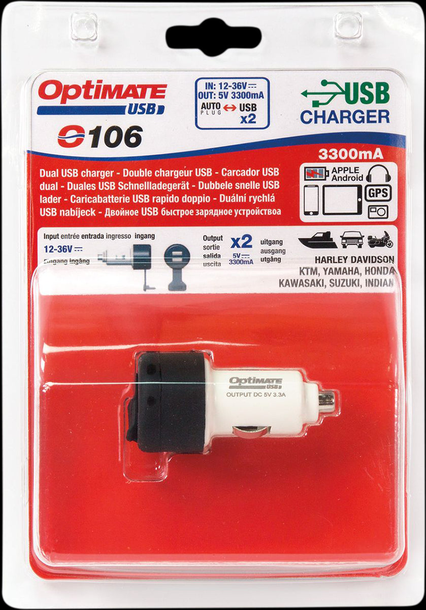 Optimate USB Fast Charger - O106