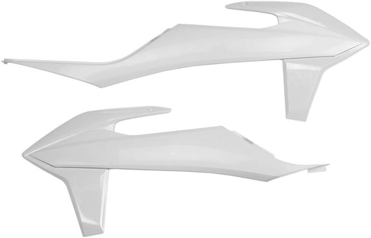 UFO Rad Covers  For KTM EXC-F 500 19-23 White KT04092-047