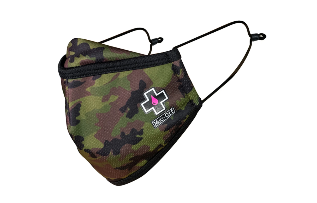 Muc-Off Reusable Face Mask WOODLAND CAMO - L