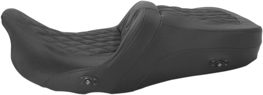 Saddlemen Lattice Stitch Heated Roadsofa™ Seat (808-07B-182HCT)