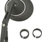 Daytona Bar End Mirror Aluminum D-MIRROR-8 Long Side View 30mm Clamp 89731