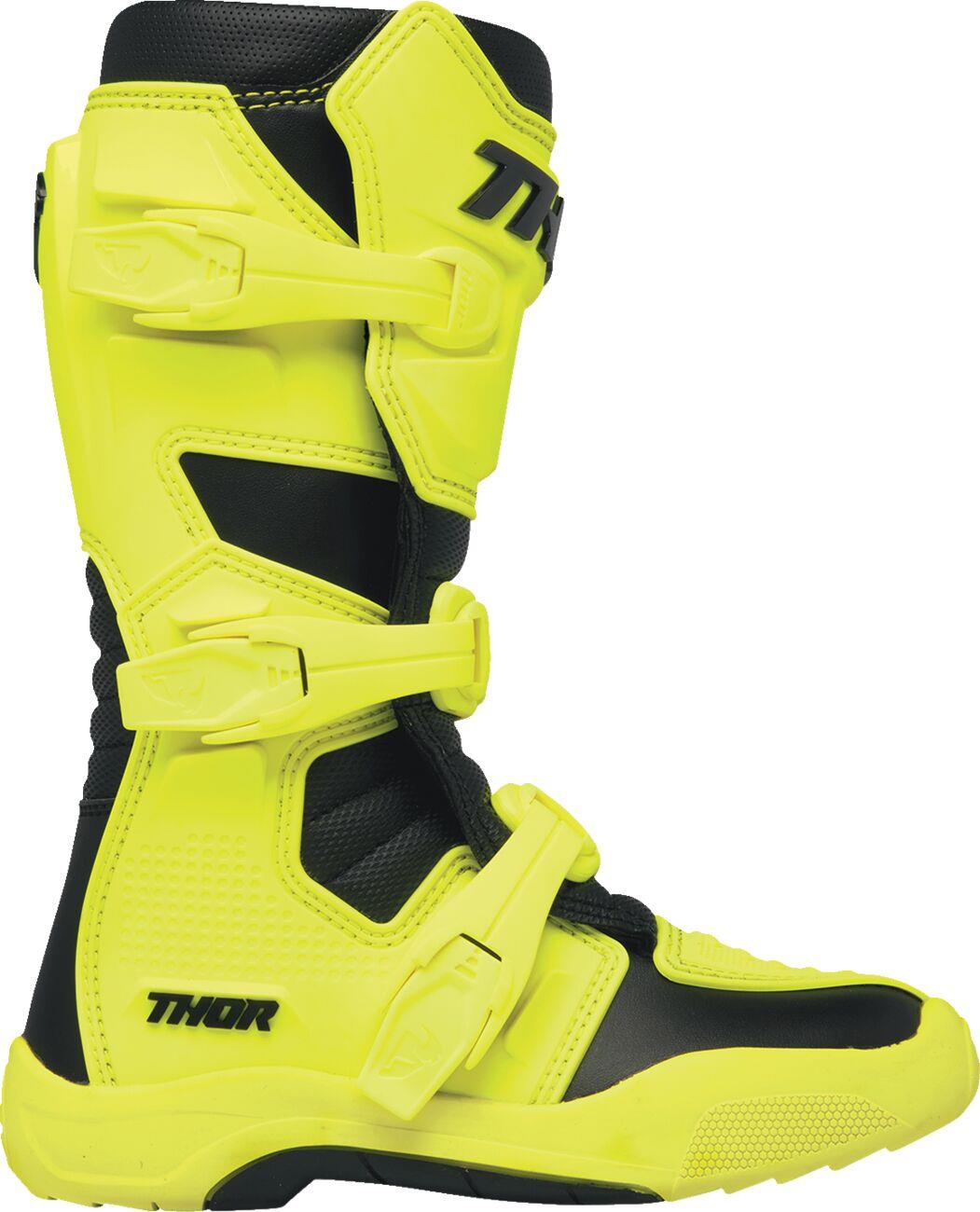 THOR Youth Blitz XR Boots Yellow
