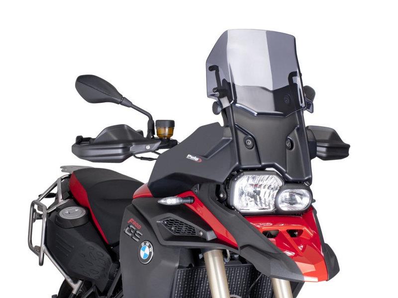 PUIG Adjustable Touring Screen Dark Smoke for BMW F800 GS Adventure 13-23 7307F