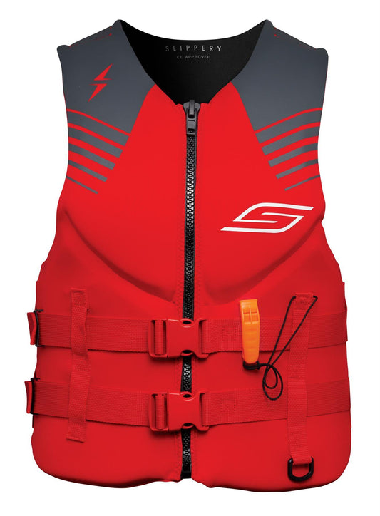 Slippery Watersports Jet-SKI Vest Ce Surge Red/Charcoal