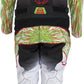 Moose Racing Trousers Youth Agroid Green/Red/Black 24 Model