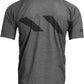 THOR Assist Hazard MX Motorcross Jersey Black/Heather Charcoal 2023 Model