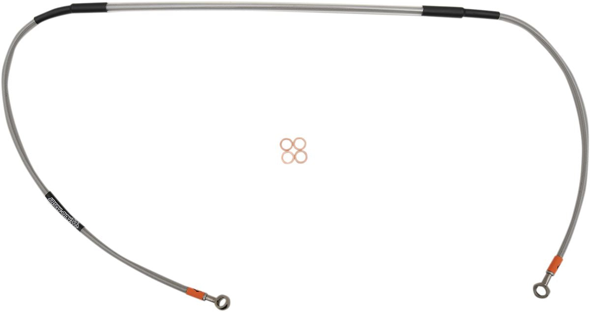 Moto-Master Stainless Steel Brake Line For Honda CRF 250 R 1995-2024 212005