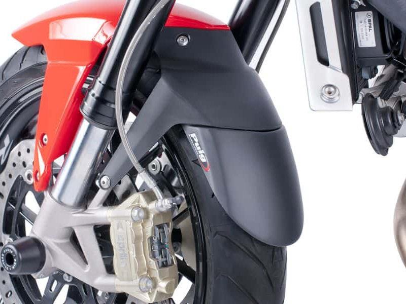 PUIG Front Fender Extender Black for Aprilia Shiver 750 07-16 5798N