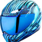 ICON Domain™ Blue Motorcycle Helmet