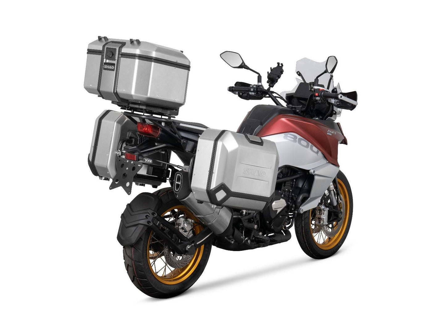 SHAD 4P Pannier Fitting Kit to fit QJ Motor SRT 800 2022-2025