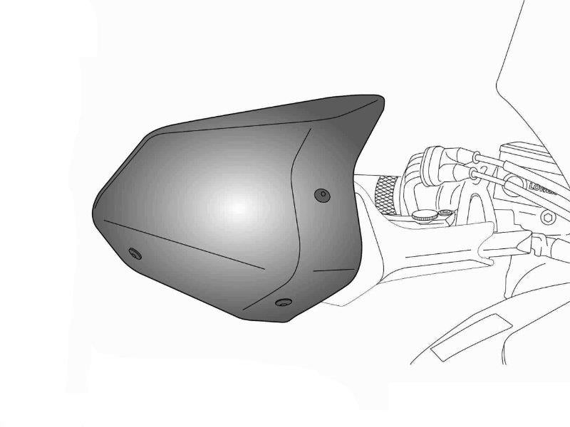 Puig Handguard Extension Light Smoke 7318L