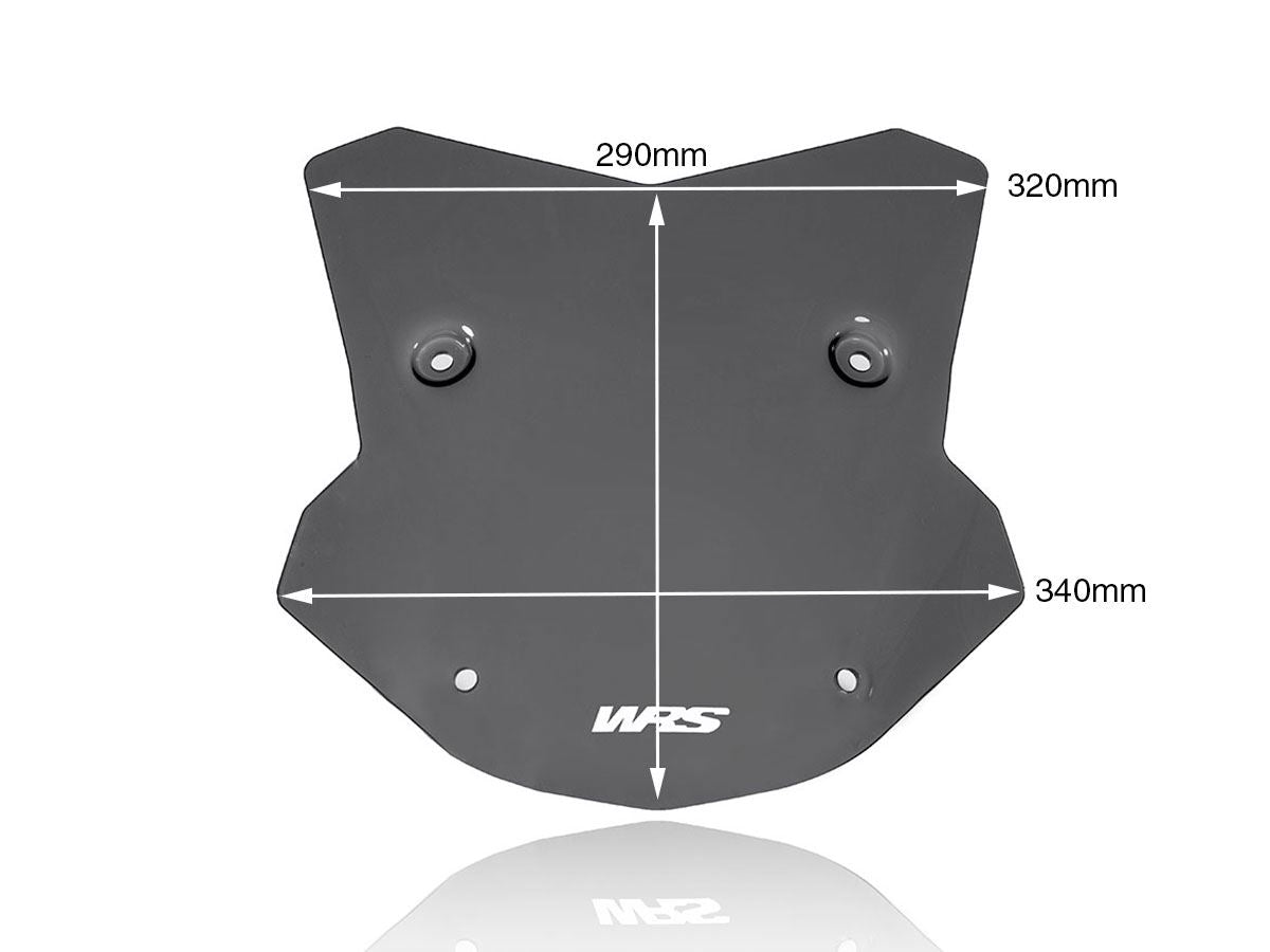 WRS Windscreen Sport BMW S1000xr Dsmk Bm065fs