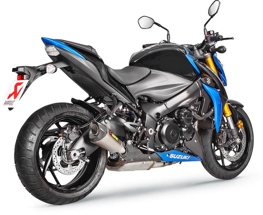 Akrapovic Slip-On Line Muffler TI/CF For Suzuki GSX-S 1000 F 15-20 S-S10SO11-HASZ