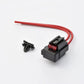 Daytona Mini Fuse Holder Set w/10A Fuse Black 24x30x24mm 2 Units 96231
