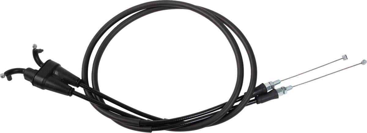Moose Offroad Black Vinyl Throttle Cable For KTM XC 125 2023-2027 45-1275