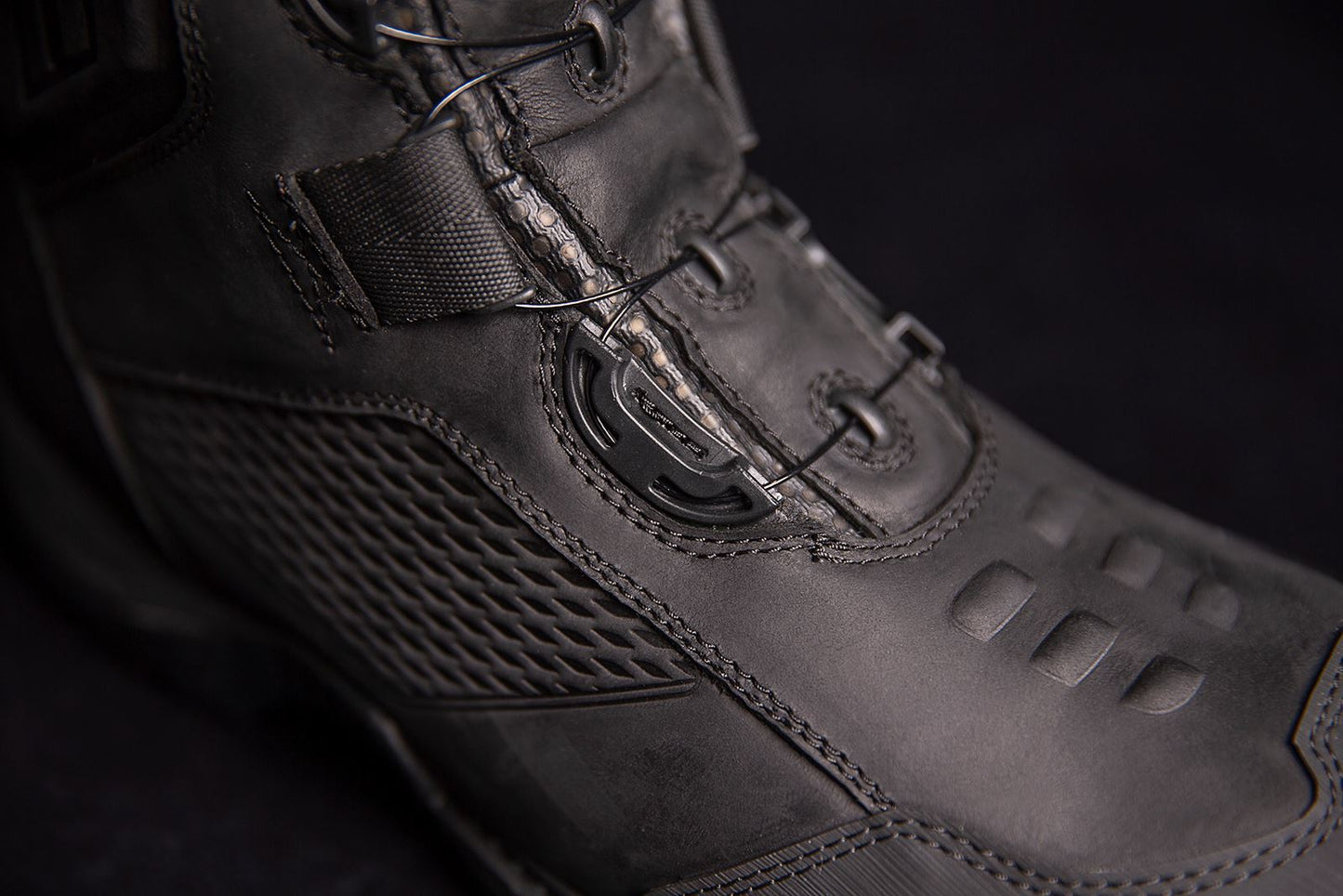 Icon Stormhawk Waterproof Boots Black