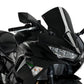 PUIG R-Racer Screen Black for Kawasaki Ninja 650 20-25 3880N