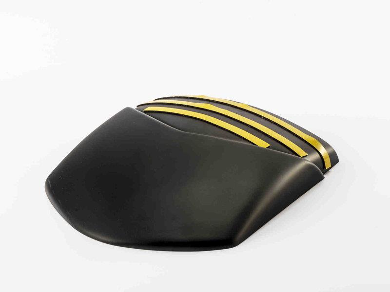 Puig Rear Mudguard Extender Matt Black 21321H