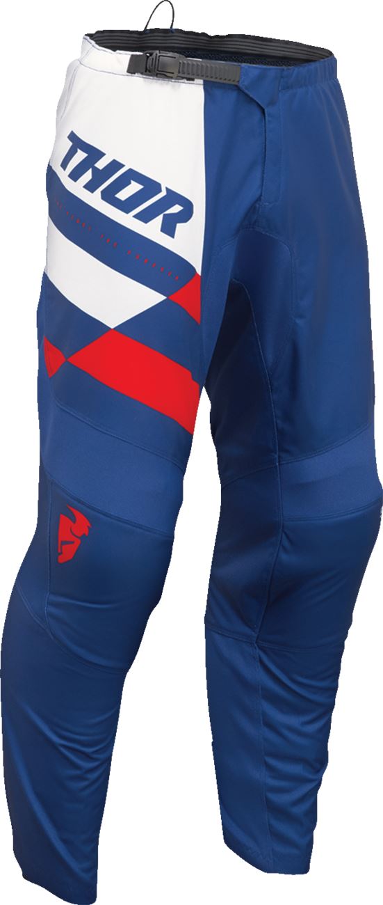 Thor Trousers Sector Youth Black Navy/Red 24 Model