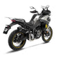 LEOVINCE LV-14 Black Edition Slip-On Muffler for VOGE VOGE DS 525 X ABS 24-25 15637B