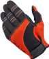 Biltwell Motorcycle Gloves Moto Orange/Black