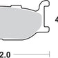 Sbs HS Street Excel Sintered Front Brake Pads For Yamaha XVS 950 C 91-22 663HS