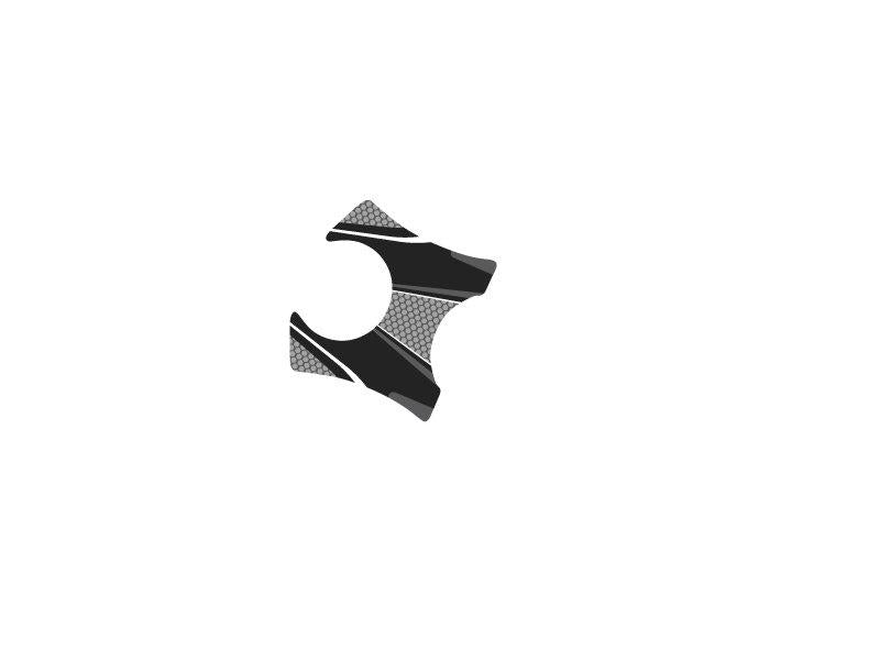 Puig Radikal Yoke Protector Grey 21907W