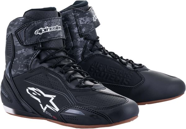 Alpinestars Faster-3 Shoes Black White