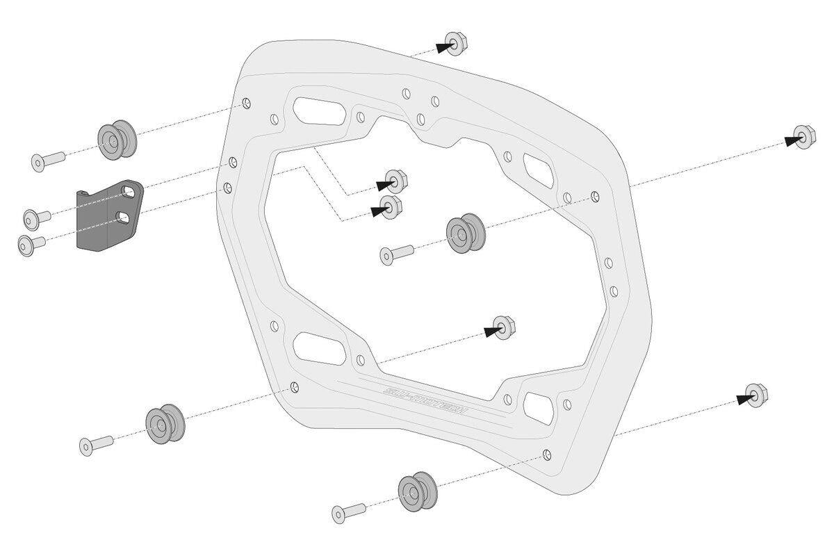 SW-Motech Hard Case System For BMW R 12 G/S 2025-2026 KFT.07.997.65001/B