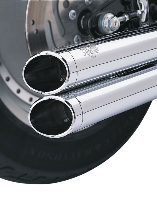 Vance & Hines End Caps For Big Shots Exhaust Systems Chrome For HD FXSTC 1584 86-10 16917