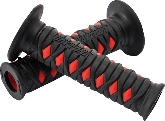 Daytona GRIPPYGRIP GGD-Katana Grip Red Open Ends 7/8 Handlebar Pair 88573