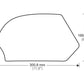 Puig Side Tank Pad Protector Black 0543L