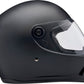BILTWELL Lane Splitter Flat Black Motorcycle Helmet