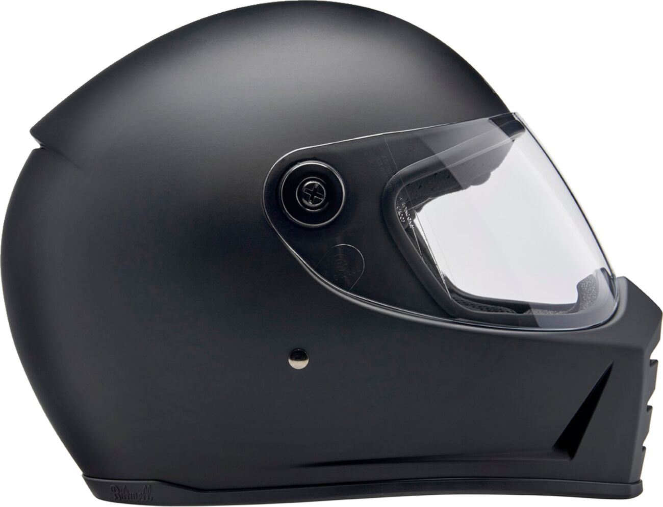 BILTWELL Lane Splitter Flat Black Motorcycle Helmet