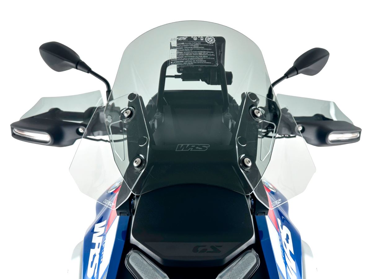 WRS Side Deflectors Standard For BMW R 1300 GS Clear BM099T