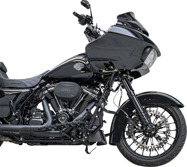Arlen Ness Fork Tubes 49MM Black For Harley Davidson FLHRXS 1868 17-24 121-001
