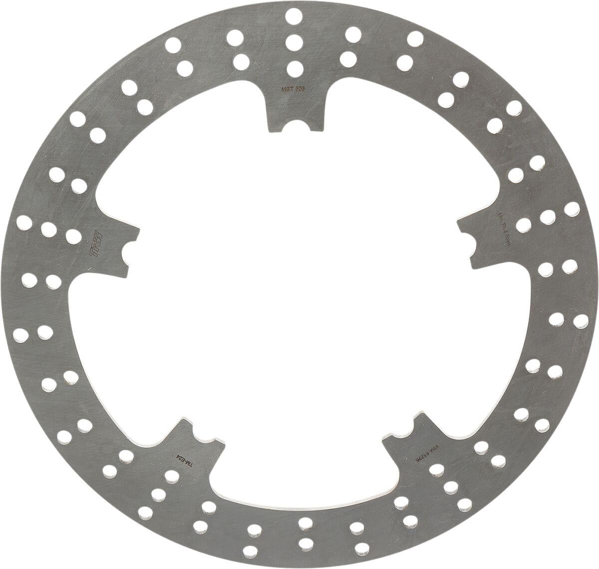 Trw Brake Rotor Fixed Round For Harley Davidson FLHRXS 1868 2006-2024 MST505