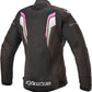 Alpinestars Women's Stella T-Gp Plus R V3 Air Riding Jacket Black White Grey Pink